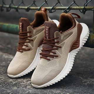 Herren Leichte Mesh Laufschuhe – Atmungsaktive Sport Sneaker für Outdoor Training & Gehen - Ideal für: Frühling & Sommer