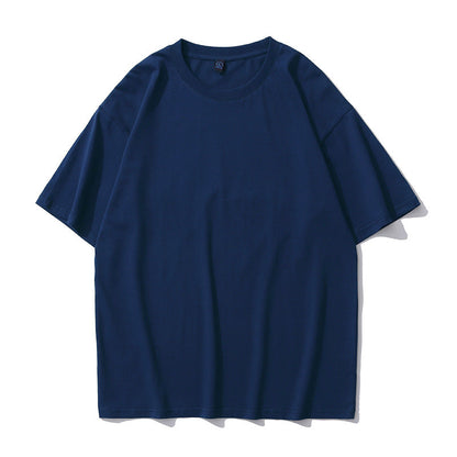 Schweres Kurzarm-Baumwoll-T-Shirt – Ideal für den Sommer