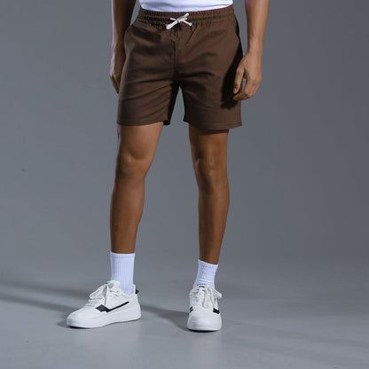 Herren Leinen-Baumwoll-Shorts mit lockerem Schnitt | Ideal für Frühling und Sommer