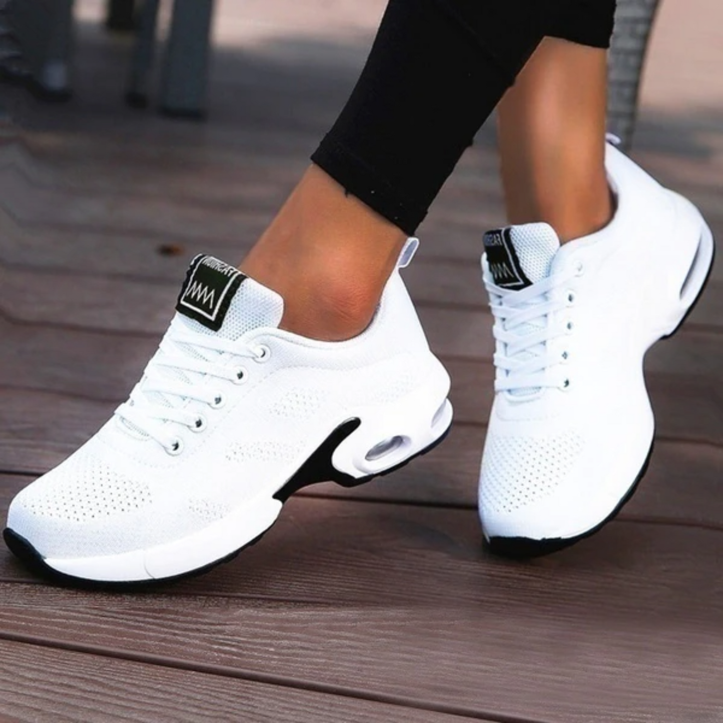 Damen Laufschuhe mit gepolsterter Sohle, atmungsaktivem Mesh und leichtem Tragegefühl