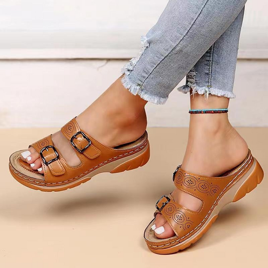 Weiche, gepolsterte orthopädische Sandalen mit EVA-Sohle | Ideal für den Sommer