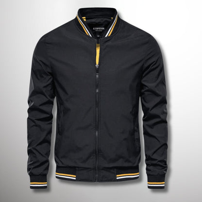 Wasserabweisende Herren-Übergangsjacke mit Reißverschluss | Ideal für Frühling & Herbst