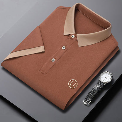 Einfarbiges Kurzarm-Poloshirt | Ideal für den Sommer