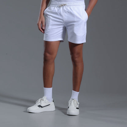 Herren Leinen-Baumwoll-Shorts mit lockerem Schnitt | Ideal für Frühling und Sommer