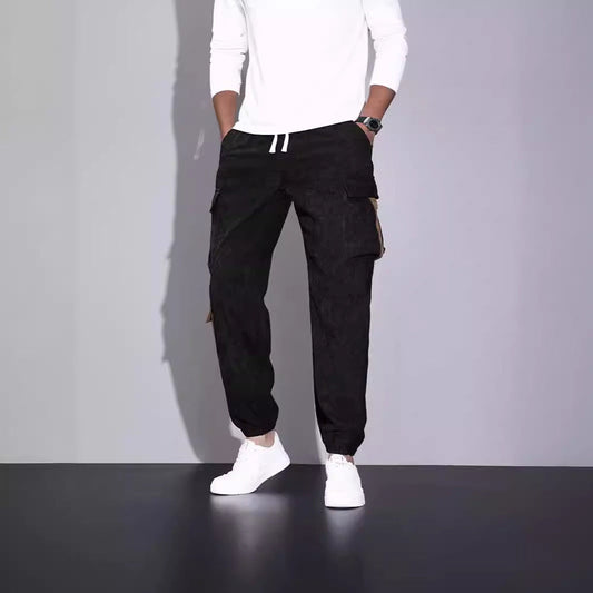 Cord-Ankle-Tied-Latzhose – Perfekt für den Herbst