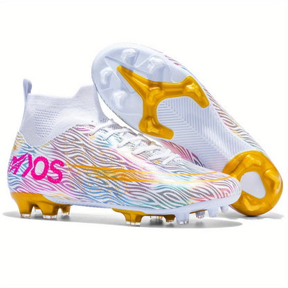 Moderne Feldfußballschuhe in leuchtenden Farben