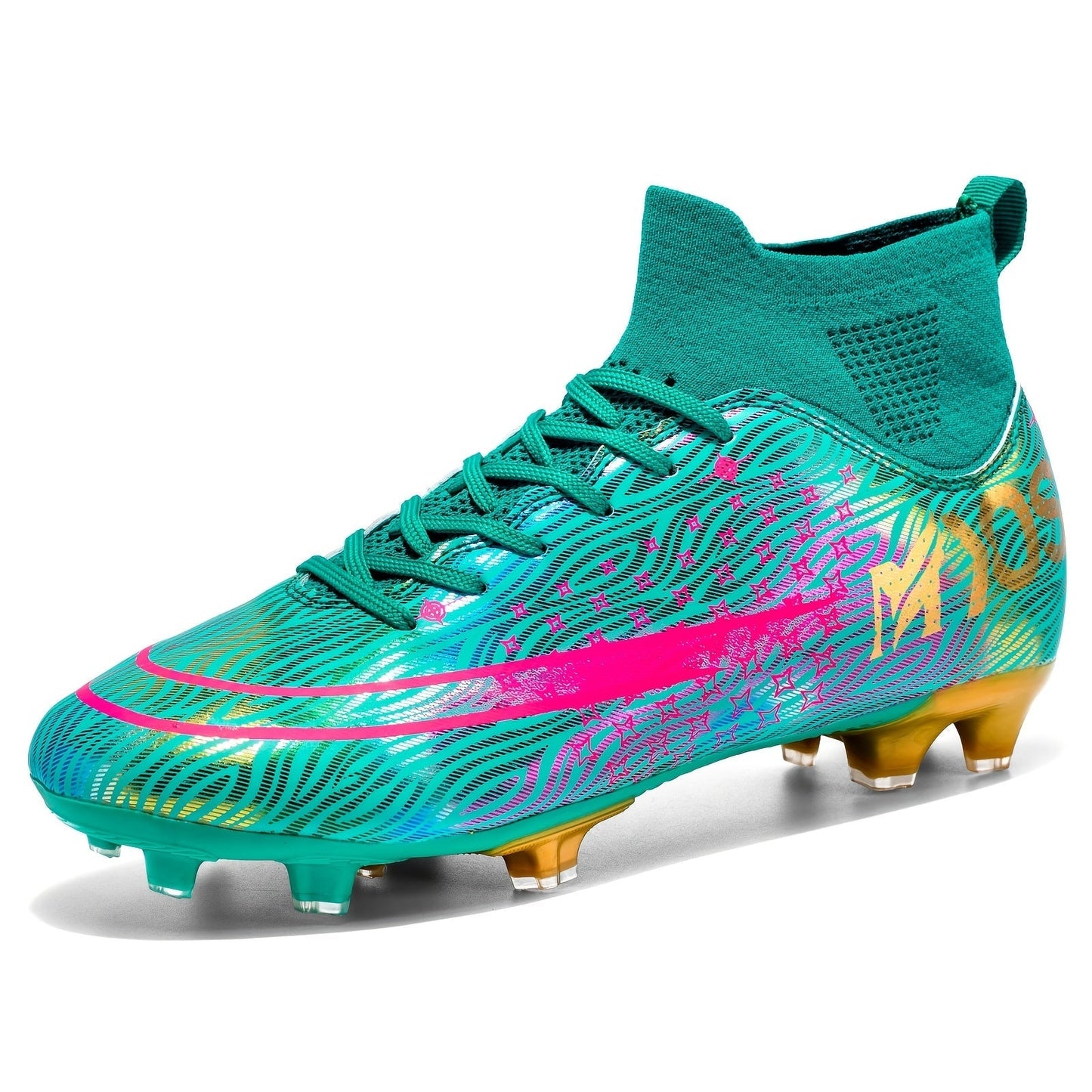 Moderne Feldfußballschuhe in leuchtenden Farben