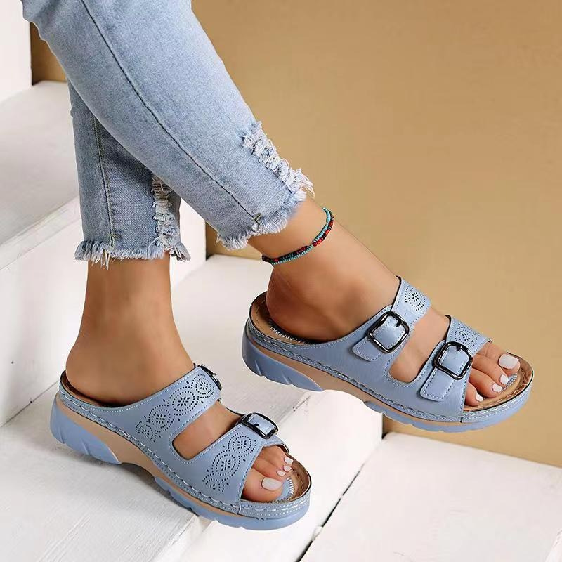 Weiche, gepolsterte orthopädische Sandalen mit EVA-Sohle | Ideal für den Sommer
