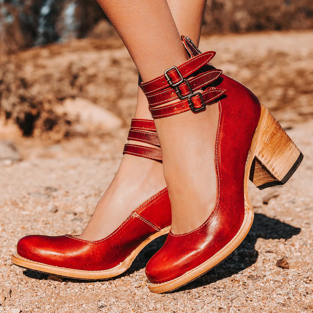 Damenstiefel mit Blockabsatz, Bequeme Stiefel für den Alltag  - Ideal für Herbst und Winter
