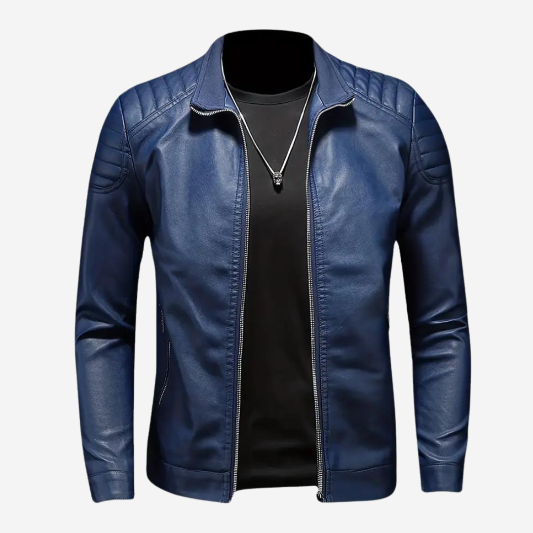 Vintage Herrenjacke mit Reißverschluss – Ideal für Frühling & Herbst