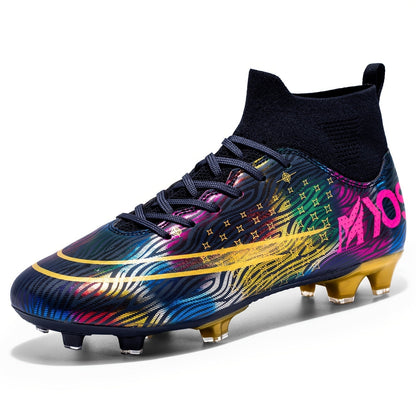 Moderne Feldfußballschuhe in leuchtenden Farben