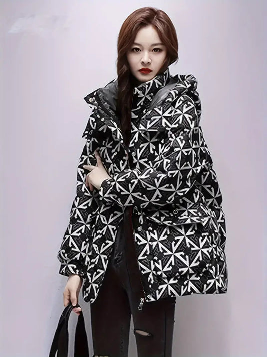 Gefütterte Winterjacke mit Isolierung I Ideal für den Winter