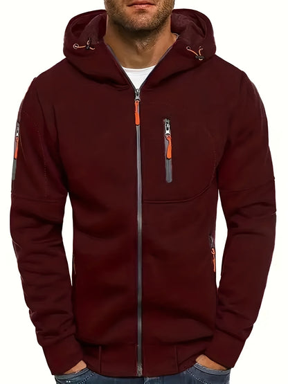Kapuzen-Jacke mit Reißverschluss – Ideal für Herbst