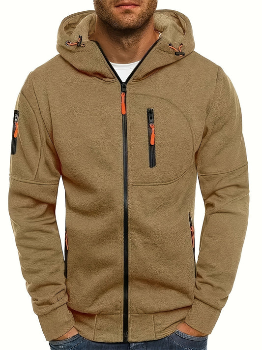 Kapuzen-Jacke mit Reißverschluss – Ideal für Herbst
