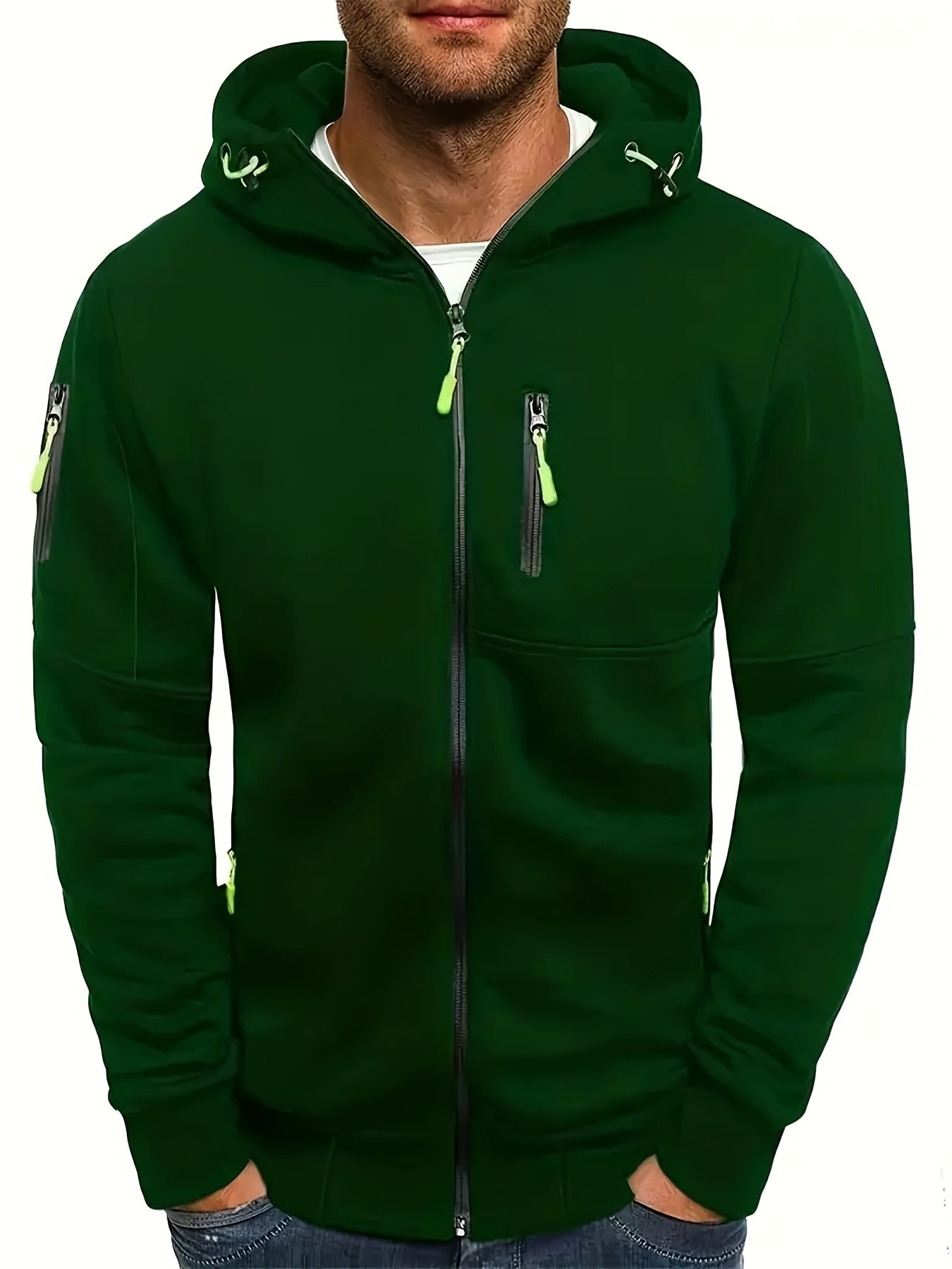 Kapuzen-Jacke mit Reißverschluss – Ideal für Herbst