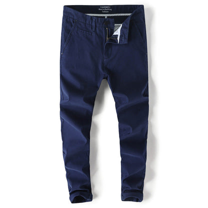 Herren Slim Fit Gerade Hosen – Ideal für den Herbst