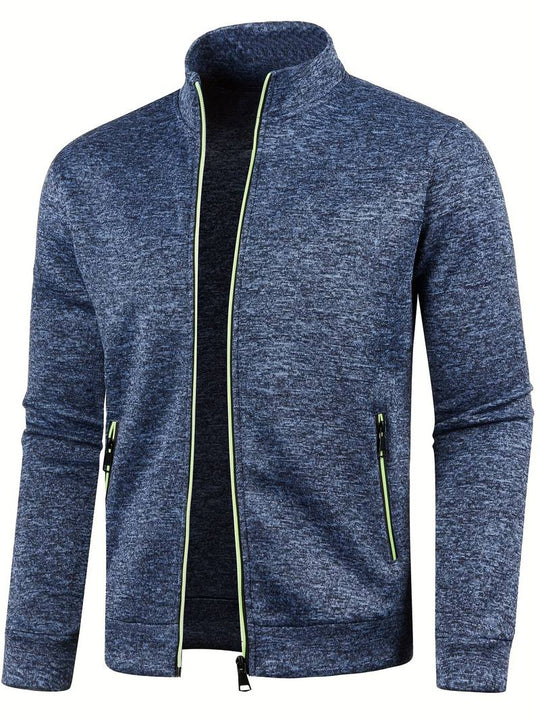 Leichte Herrenjacke mit Reißverschluss und Taschen | Ideal für alle Jahreszeiten