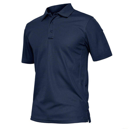 Herren Kurzarm-Poloshirt mit Revers – Ideal für den Sommer