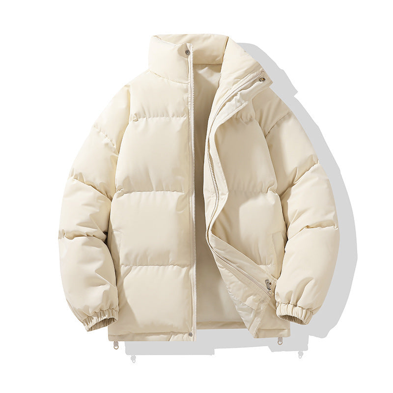 Herren Winter Steppjacke mit Stehkragen