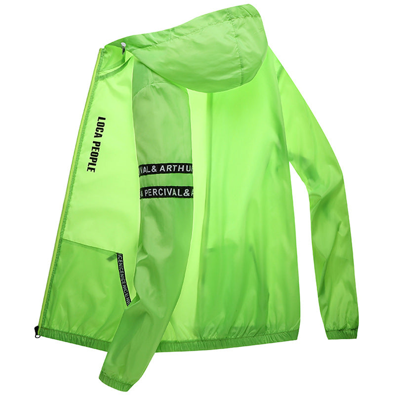 Ultraleichte Atmungsaktive UV-Schutzjacke für Herren  –  Ideal für den Sommer