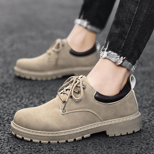 Herren-Arbeitsstiefel mit dicker Sohle und Höhenverstärkung | Ideal für alle Jahreszeiten