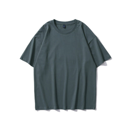 Schweres Kurzarm-Baumwoll-T-Shirt – Ideal für den Sommer