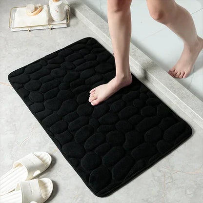 Weiche Badematte mit Memory-Schaum und rutschfester Unterseite