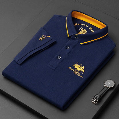 Herren-Kurzarm-Poloshirt mit atmungsaktivem Stoff | Ideal für den Sommer