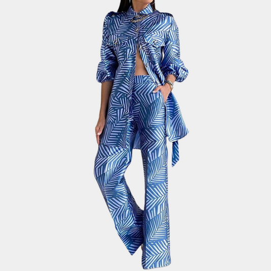 Vintage-Lockeres Chic Set für Damen – Ideal für Frühling und Sommer