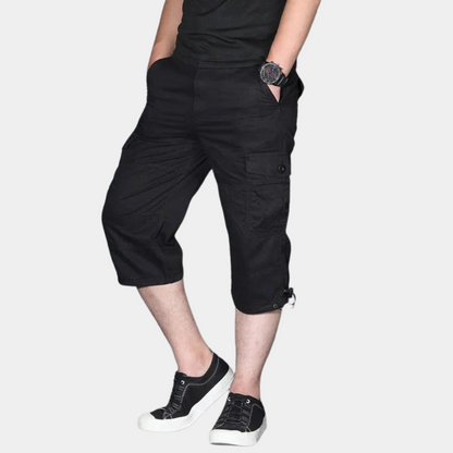 Herren Cargo Hose mit Elastischem Bund –  Ideal für Frühling & Herbst