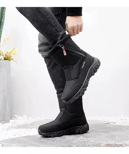 Wasserdichte Schneestiefel für Herren, gefütterte Winterstiefel - Ideal für: Winter