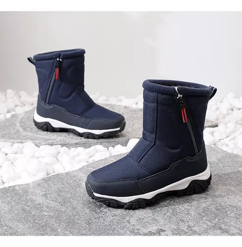 Wasserdichte Schneestiefel für Herren, gefütterte Winterstiefel - Ideal für: Winter