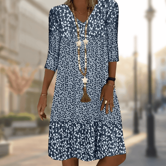 Elegantes Midikleid mit schmeichelhafter Passform | Ideal für Frühling und Herbst