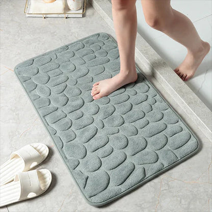 Weiche Badematte mit Memory-Schaum und rutschfester Unterseite