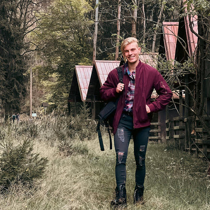 Bomberjacke für Herren mit moderner Passform und hochwertiger Verarbeitung | Ideal für Frühling/Herbst