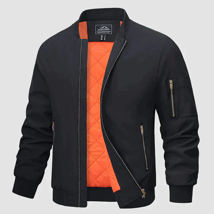 Bomberjacke für Herren mit moderner Passform und hochwertiger Verarbeitung | Ideal für Frühling/Herbst