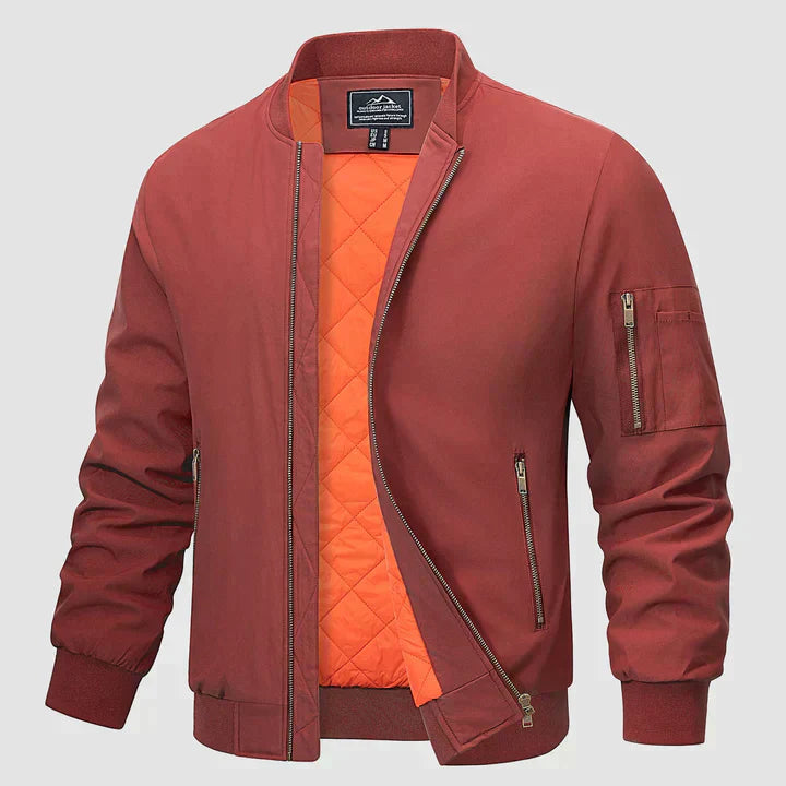 Bomberjacke für Herren mit moderner Passform und hochwertiger Verarbeitung | Ideal für Frühling/Herbst