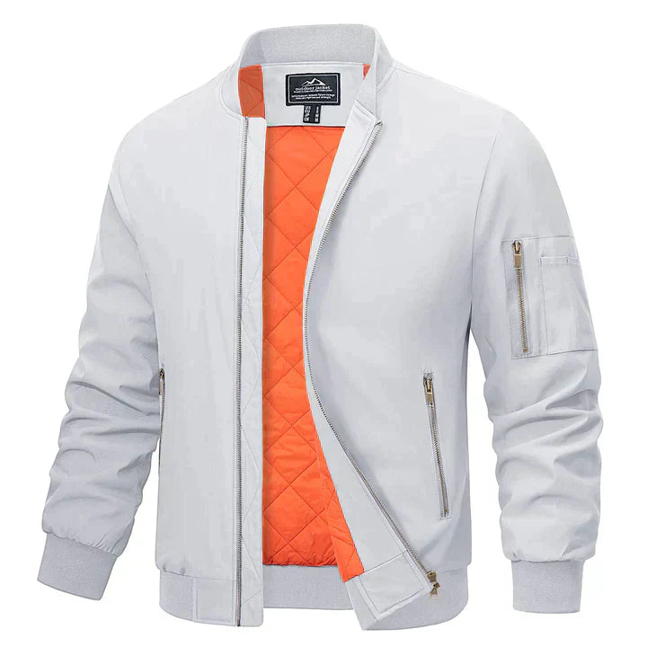 Bomberjacke für Herren mit moderner Passform und hochwertiger Verarbeitung | Ideal für Frühling/Herbst