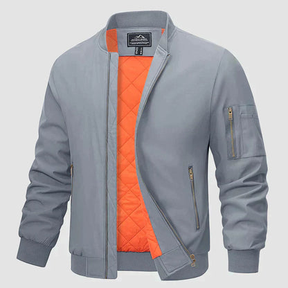 Bomberjacke für Herren mit moderner Passform und hochwertiger Verarbeitung | Ideal für Frühling/Herbst