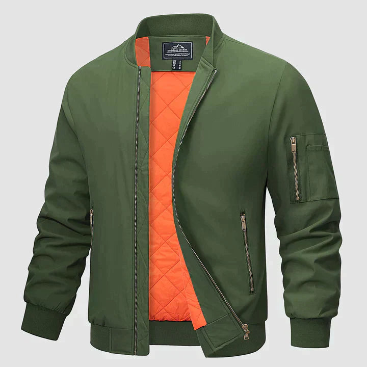 Bomberjacke für Herren mit moderner Passform und hochwertiger Verarbeitung | Ideal für Frühling/Herbst