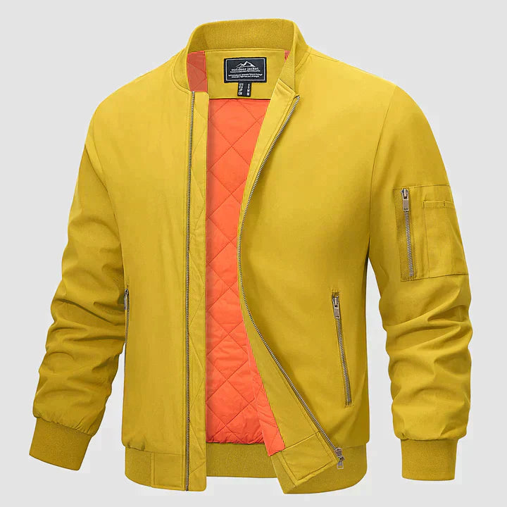 Bomberjacke für Herren mit moderner Passform und hochwertiger Verarbeitung | Ideal für Frühling/Herbst