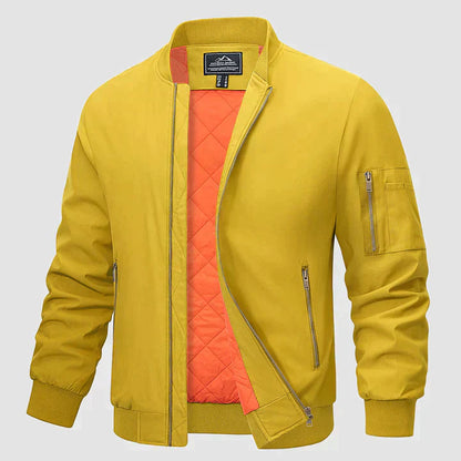 Bomberjacke für Herren mit moderner Passform und hochwertiger Verarbeitung | Ideal für Frühling/Herbst