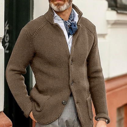 Strick-Cardigan mit Knopfleiste & lockerer Passform | Ideal für Herbst & Winter