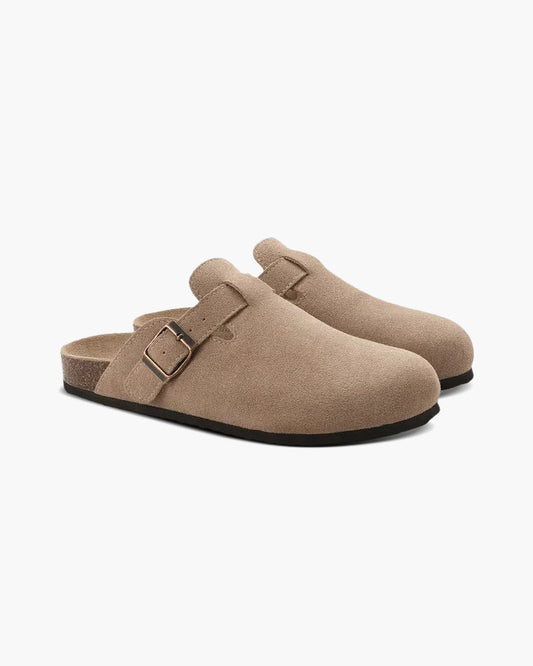 Herren Slip-On Clogs Strukturierte Oberfläche Stabile Innensohle