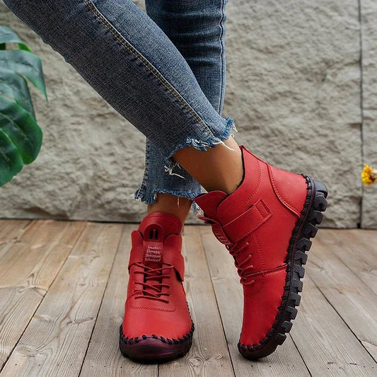 Elegante Damenstiefeletten mit robuster Konstruktion und minimalistischem Design | Geeignet für jede Jahreszeit