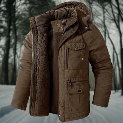 Modische Winterjacke für kalte Tage für Männer