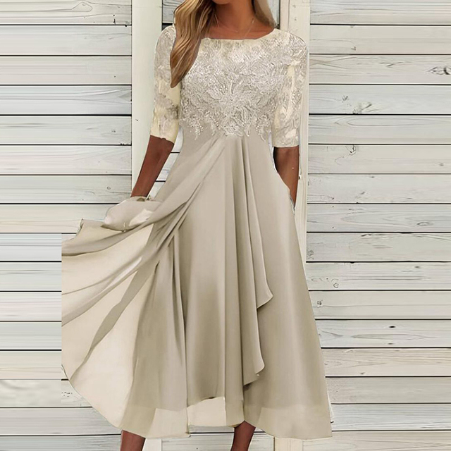 Fließendes Ärmelloses Sommerkleid | Ideal für Sommer