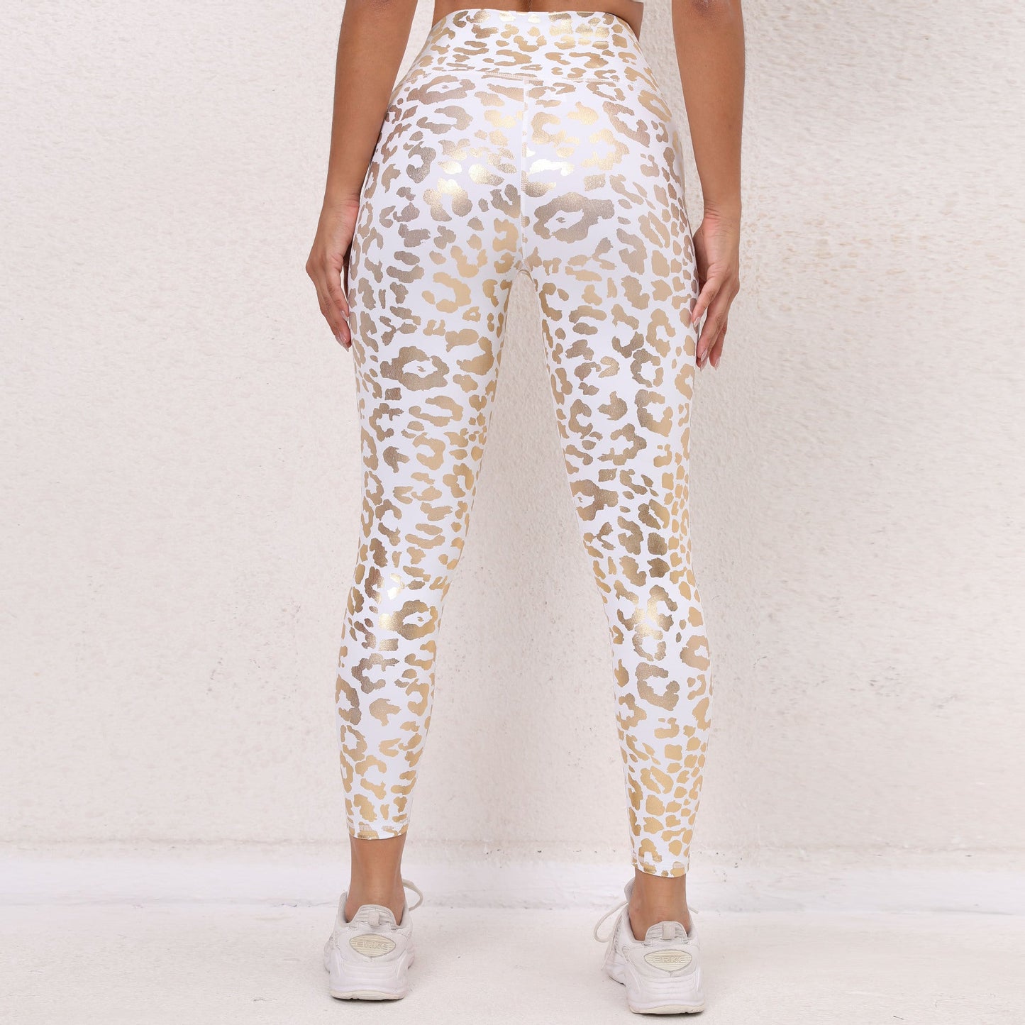 Damen Sport Leggings mit hohem Bund Stretch Passform für Yoga und Fitness