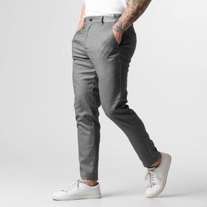 Herren Stretch-Chinos mit Tapered Fit I Ideal für Frühling und Herbst
