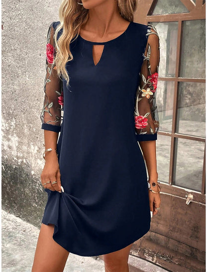 Elegantes Fließendes Abendkleid | Ideal für Frühling und Herbst